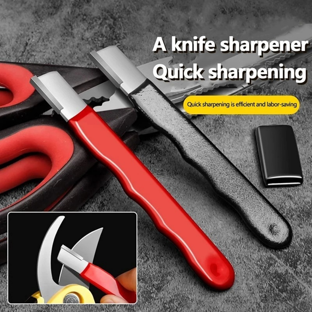 Gardening Yard Tools - Professional Metal Knife Sharpener Scissors Sharpener