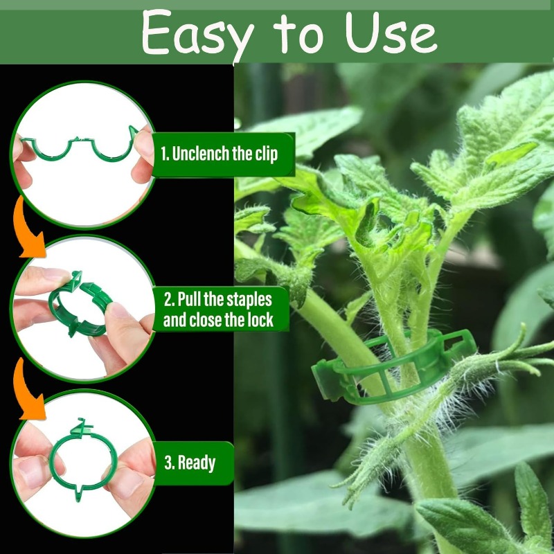 10/600Pcs Plastic Plant Suppor - đánh giá và giá Gardening Tools For Vines