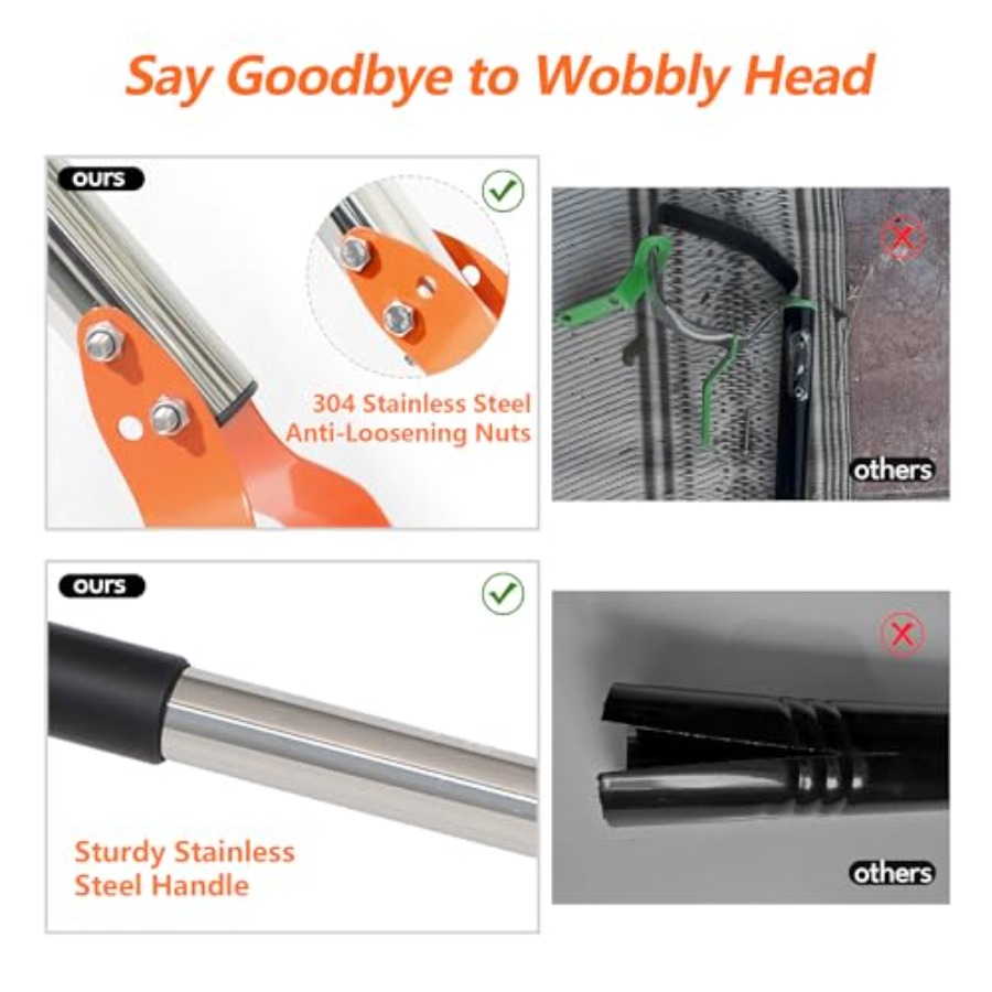 63-Inch Weed Remover Tool - St - đánh giá và giá Gardening Tools Sharp