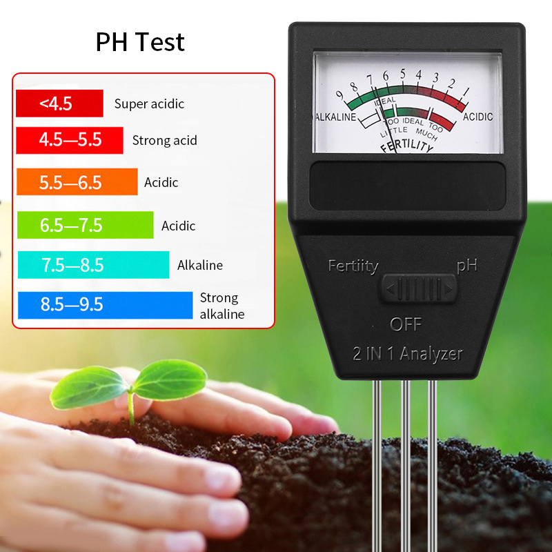 2 in 1 Soil PH Fertility Meter - đánh giá và giá Soil Ph Meter