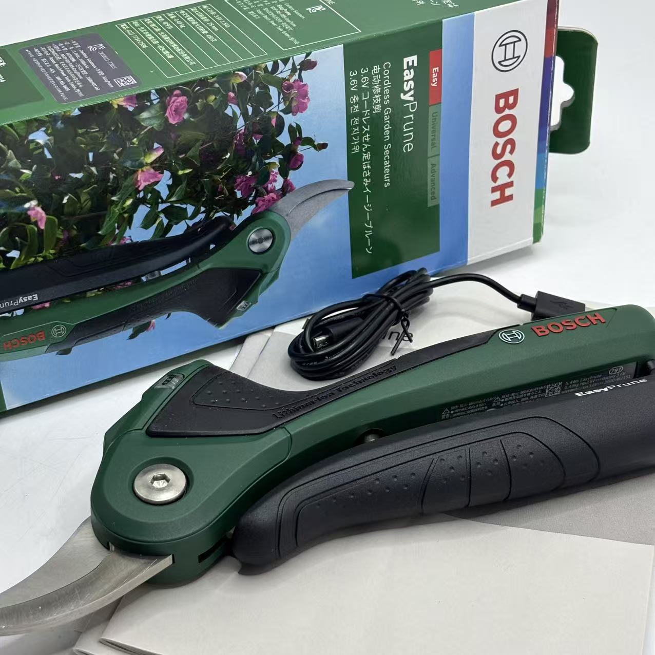 Bosch 3.6V Cordless Smart Prun - đánh giá và giá Pruning Shears