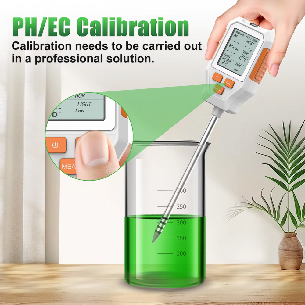 Handheld Soil Tester LCD Displ - đánh giá và giá Soil Ph Meter