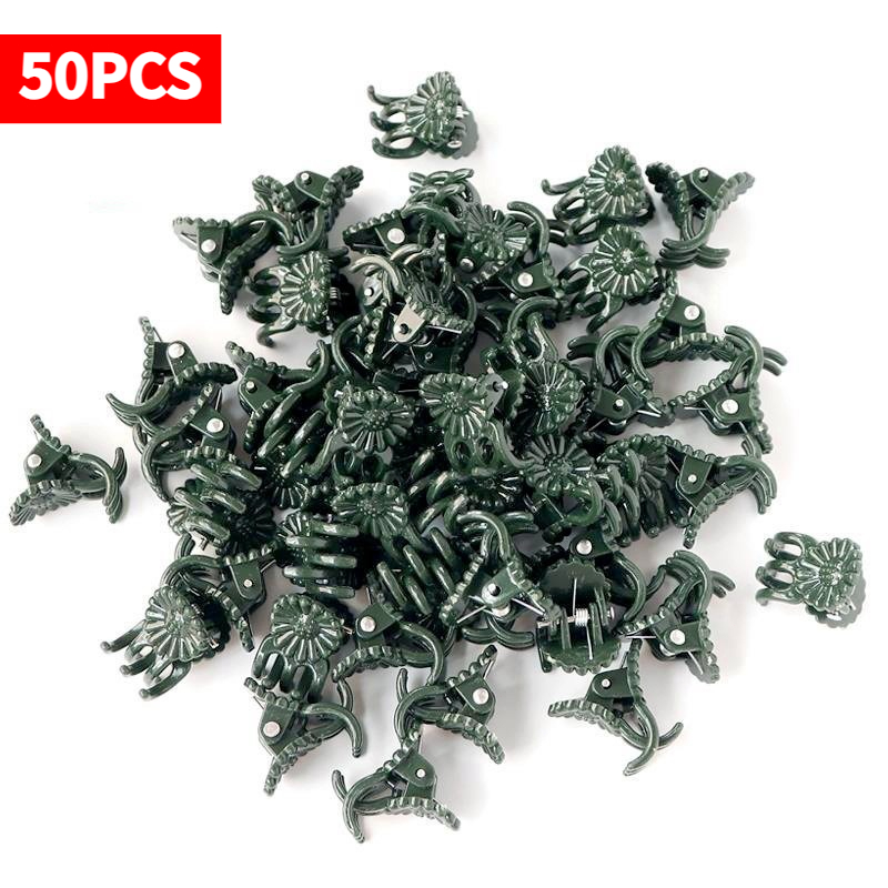 50PCS 5-Claw Dark Green Plant  - đánh giá và giá Gardening Tools For Vines
