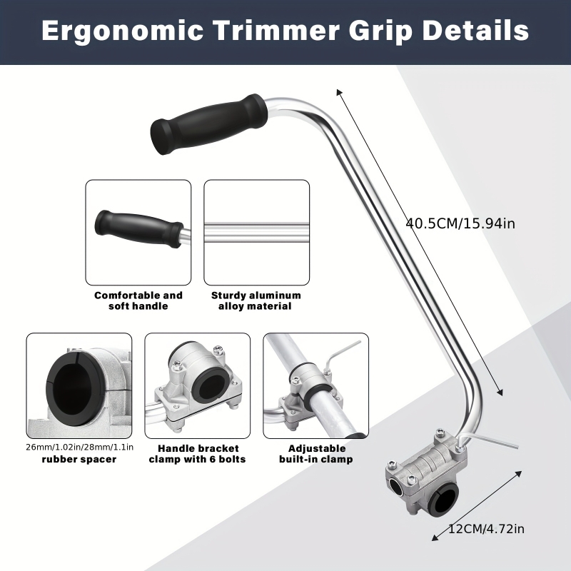 Ergonomic Trimmer Grip String  - đánh giá và giá Gardening Tools To Remove Weeds