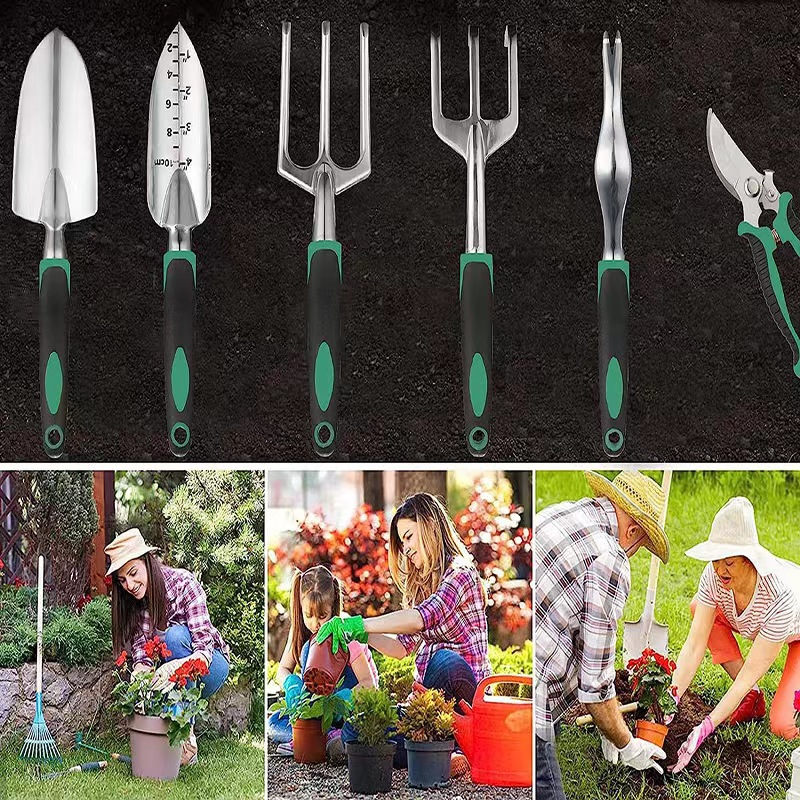 11 Pcs Garden Tool Set Aluminu - đánh giá và giá Gardening Tools Gift Set