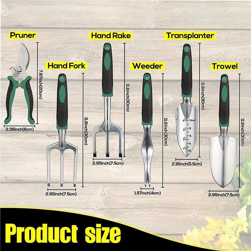 11 Pcs Garden Tool Set Aluminu - đánh giá và giá Gardening Tools Gift Set