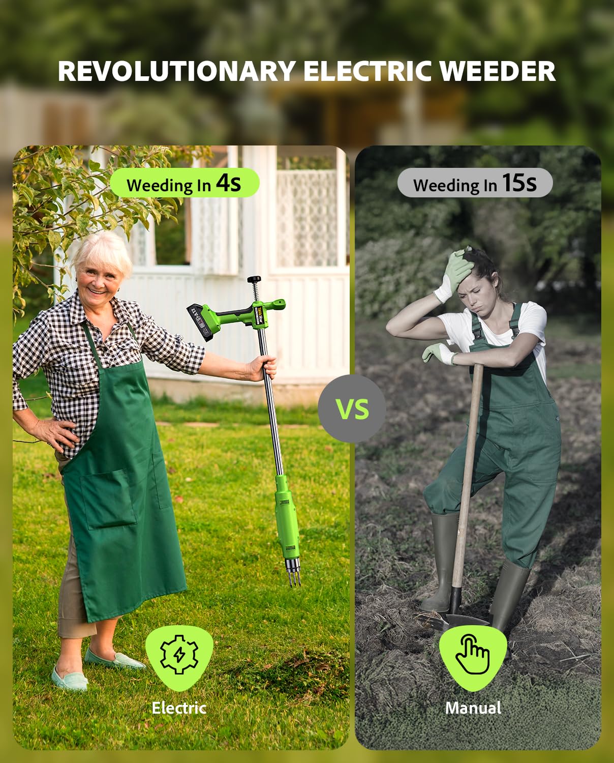 TaskStar Electric Weed Puller  - đánh giá và giá Gardening Tools To Remove Weeds