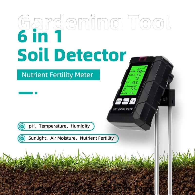 pH Temperature Humidity Soil D - đánh giá và giá Soil Ph Meter