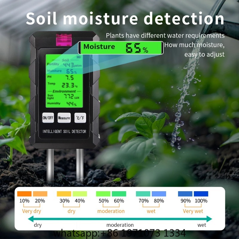 pH Temperature Humidity Soil D - đánh giá và giá Soil Ph Meter