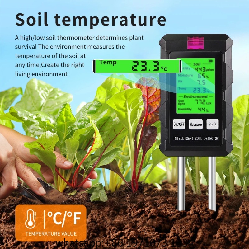 pH Temperature Humidity Soil D - đánh giá và giá Soil Ph Meter