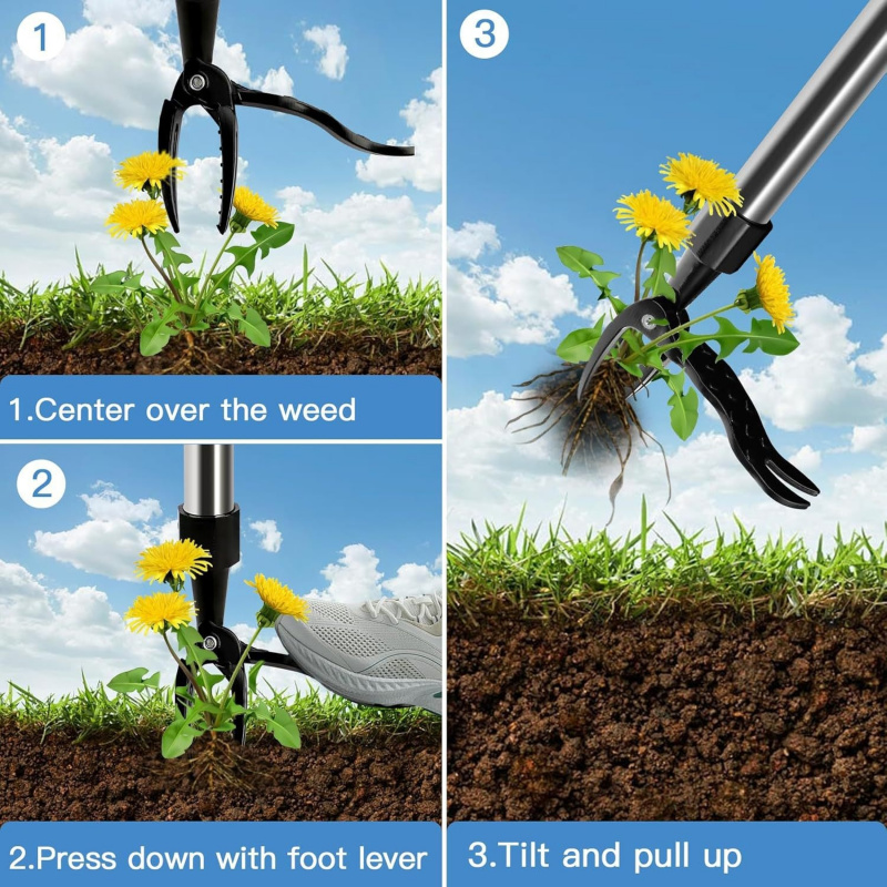 Weeding Tool, Stand-up Manual  - đánh giá và giá Gardening Tools To Remove Weeds
