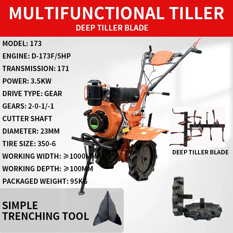 Mini Tiller/Rotary Tiller—Mult - đánh giá và giá Pruning Shears