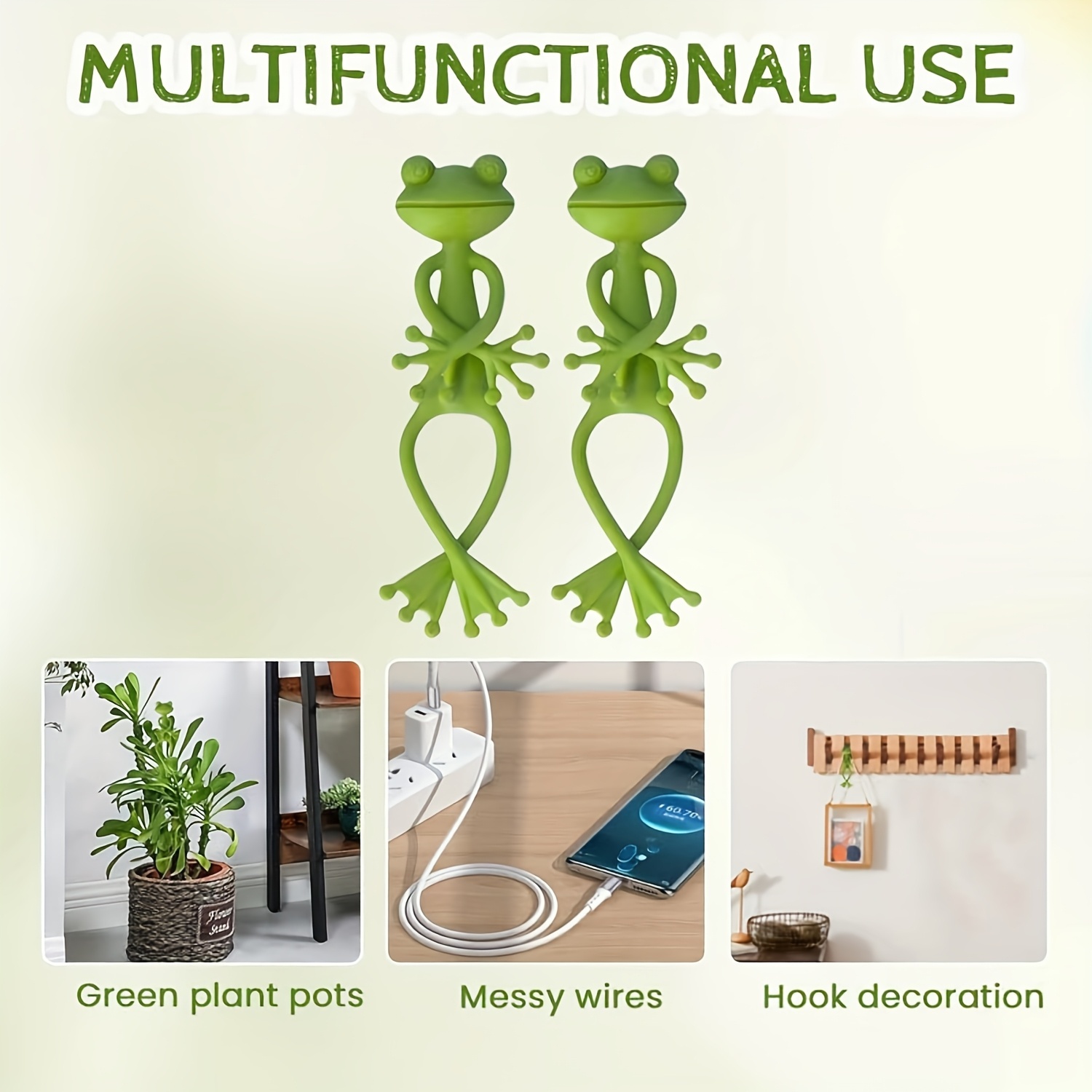 Creative Green Frog Plant Fixi - đánh giá và giá Gardening Tools For Vines