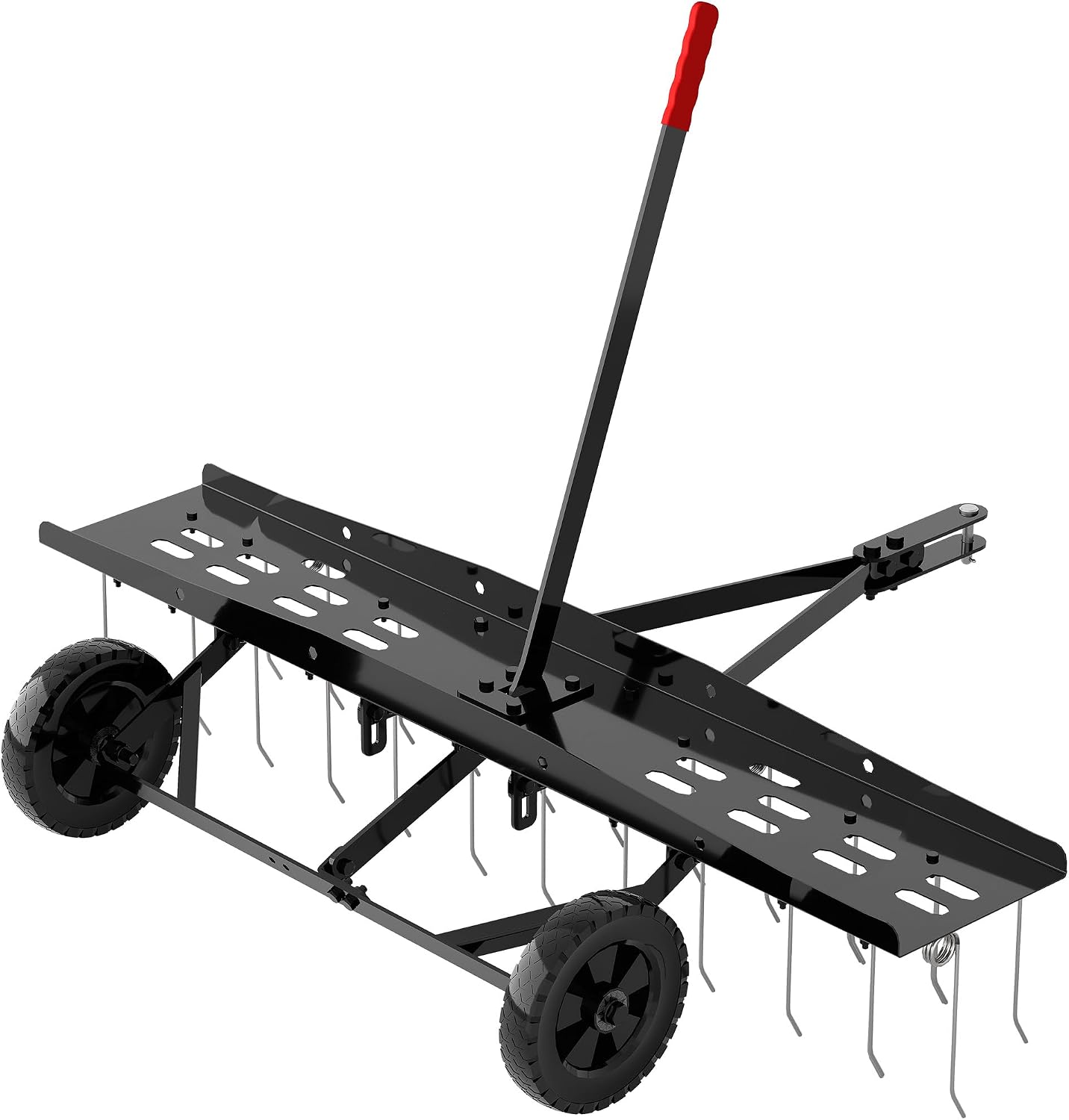 Tow Behind Lawn Dethatcher Rak - đánh giá và giá Gardening Yard Tools