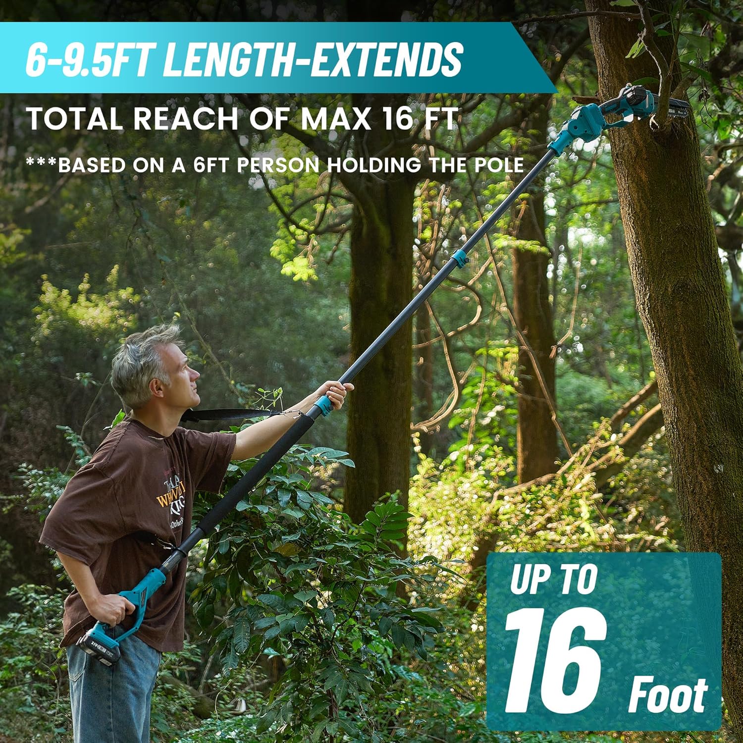 Garden Work Telescopic Pole Ch - đánh giá và giá Pruning Shears