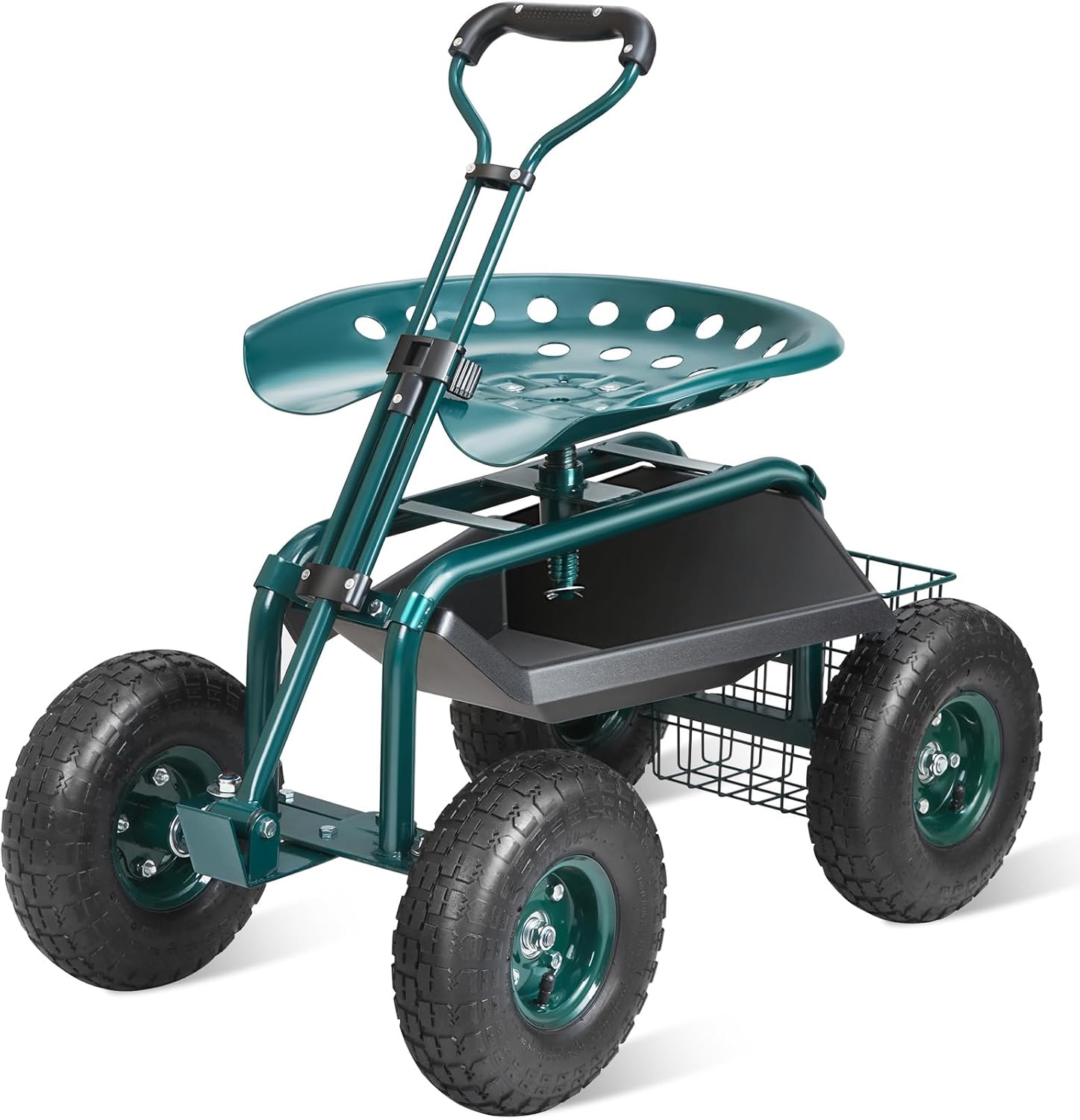 Garden Cart Rolling Workseat w - đánh giá và giá Gardening Yard Tools