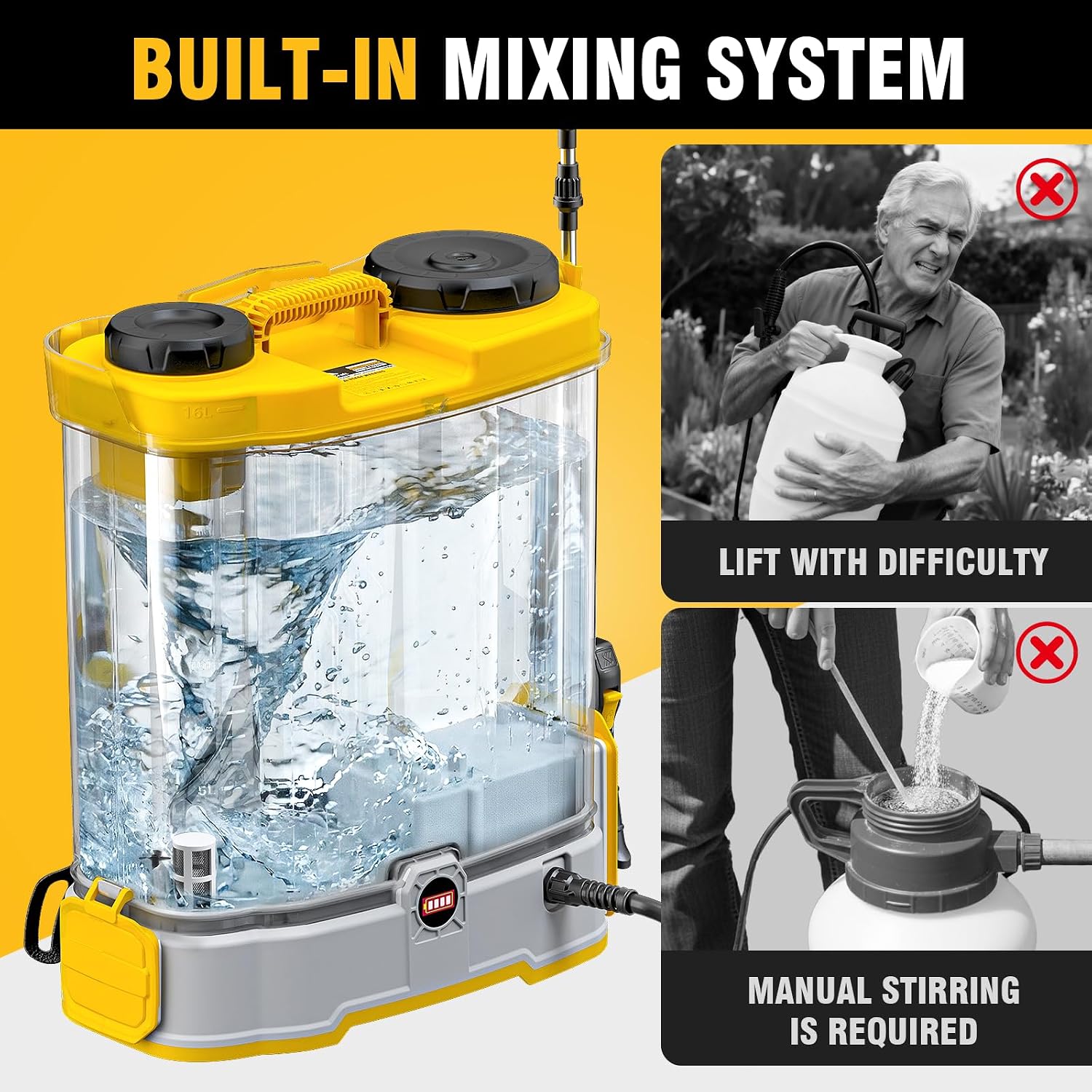 4.2 Gal Battery Powered Backpa - đánh giá và giá Gardening Yard Tools