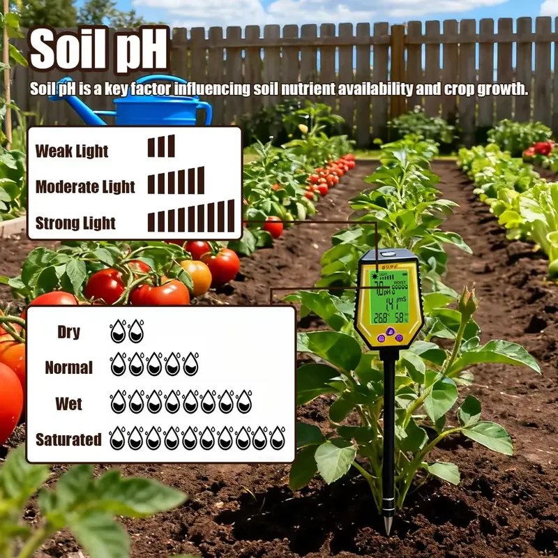 WAP01 New High Accuracy Soil T - đánh giá và giá Soil Ph Meter